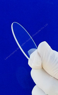 Hoja estable dimensional del vidrio de cuarzo para el LED/el alto disco ligero UVC del vidrio de cuarzo de la transmitencia