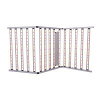 15 Bar 1500W Full Spectrum LED Plant Grow Light Fixtures Foldable Commercial