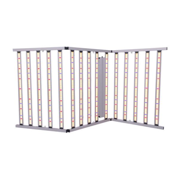 15 Bar 1500W Full Spectrum LED Plant Grow Light Fixtures Foldable Commercial