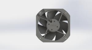 Blade 250mm With IP54 High Temperature Resistance Of 60℃ EC Axial Fan