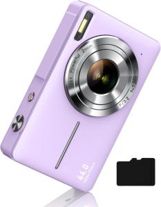 16X ズーム FHD 1080P カメラ ポータブル 旅行 ミニ カメラ 子供 ティーンエイジャー 初心者