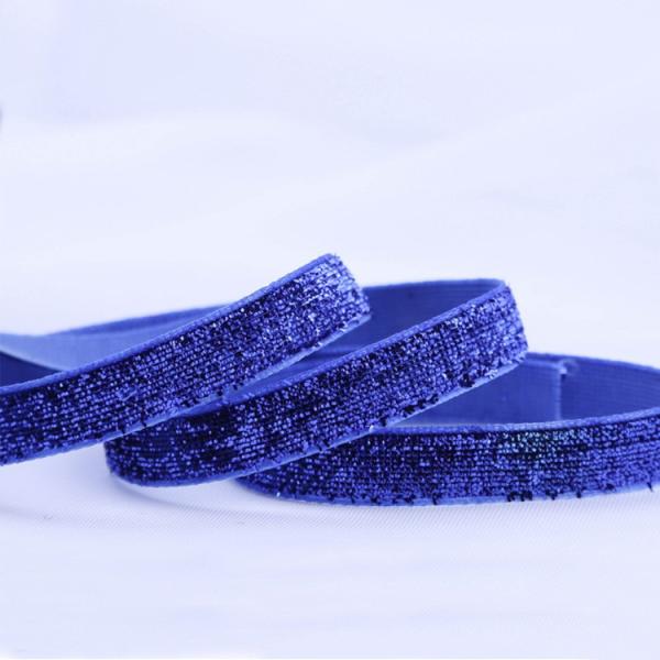 Stretch Velvet Present Wrapping Accessories 1 Inch Glitter Elastic Metallic Costume Decorations