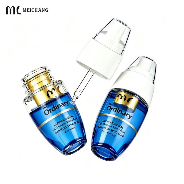 PETG 30ml+3ml Pro-Xylane & Peptide Dual Chamber Airless Bottle High-Performance Anti-Aging Packaging（MC-901-3）