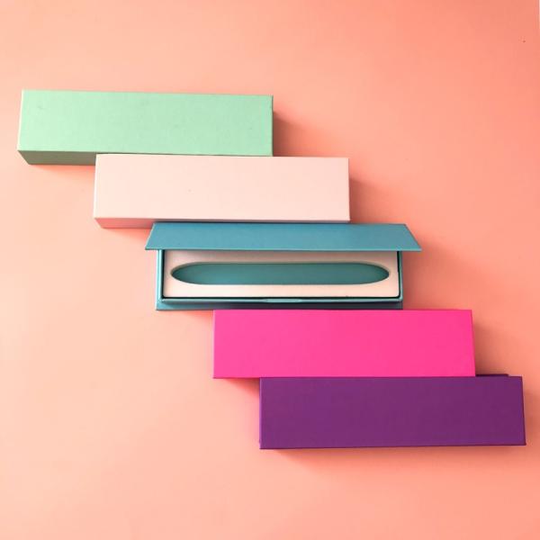 Wholesale Colorful Foldable Magnetic Eyelash Boxes With Transparent Window For Beauty Packaging