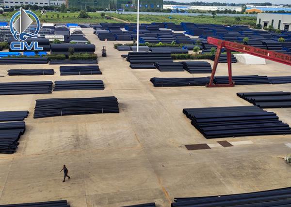 8M Length PE Water Supply Pipe DN20-800 HDPE Mine Gas Pipe