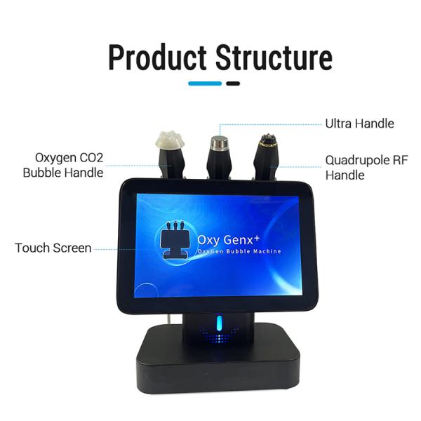 Hot Sale 3 in 1 Co2 Bubble Oxygen Facial Care Oxygenetion Facial Machine