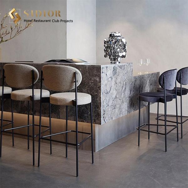 ODM Contemporary Bar Chairs High Back