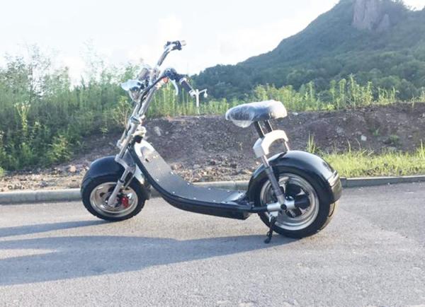 60v 12ah Lithium Battery Scooter , Battery Razor Scooter 1000w Brushless Hub Motor For Adults