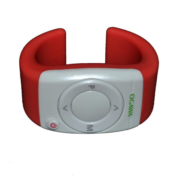 Eficientemente moldado resistência à umidade silicone borracha relógio pulseiras com metal
