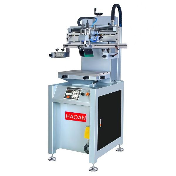 Semi Automatic Flatbed Screen Printing Machine For Wood Glass Plastic Flat Surfaces