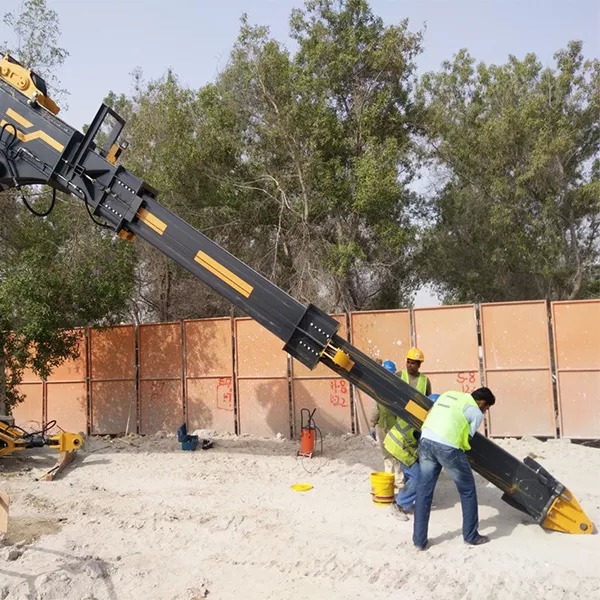 16675mm Max. Operating Height Clamshell Telescopic Arm for 5.6t Bucket Weight and Heavy Duty Applications