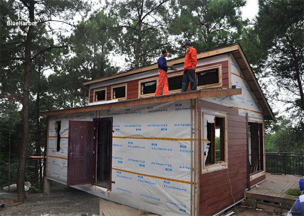 Various Colors Prefabricated Studio Shed Customized For Shop And Other Uses