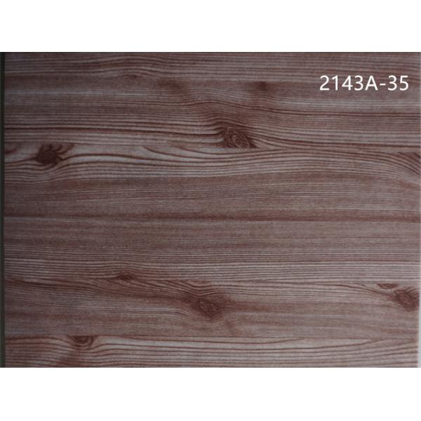 Indoor Decorative Wood Grain Transfer Paper Cherry Color anti UV