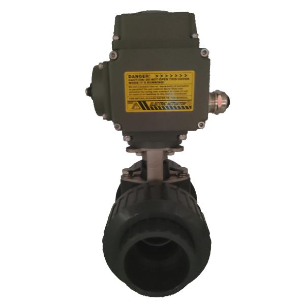 Электрический ПВХ мягкий герметик промышленный шаровой клапан для нефти, газа, воды, химикатов