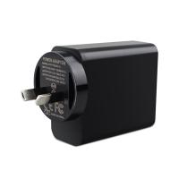 Adaptador de fuente de alimentación AC-DC 65W Tipo-C con QC 3.0 y carga inalámbrica AU SAA Entrada aprobada 100-240V