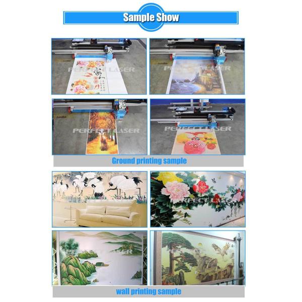 3D Floor Wall Printing Machine Vertical Ground Printing Machine for Mural Art/Interior Decoration/Outdoor Advertising