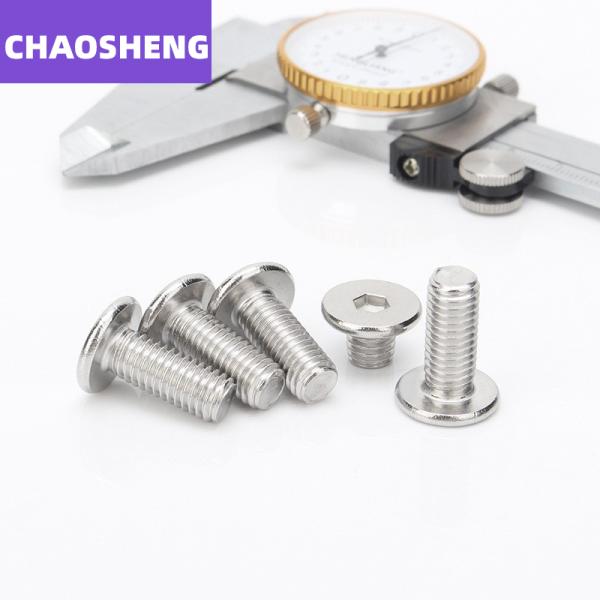 304SS CNC Screws Hexagon socket Head Bolt M1.6 M2 M2.5 M3 M4 M5 M6 M8 M10 M12