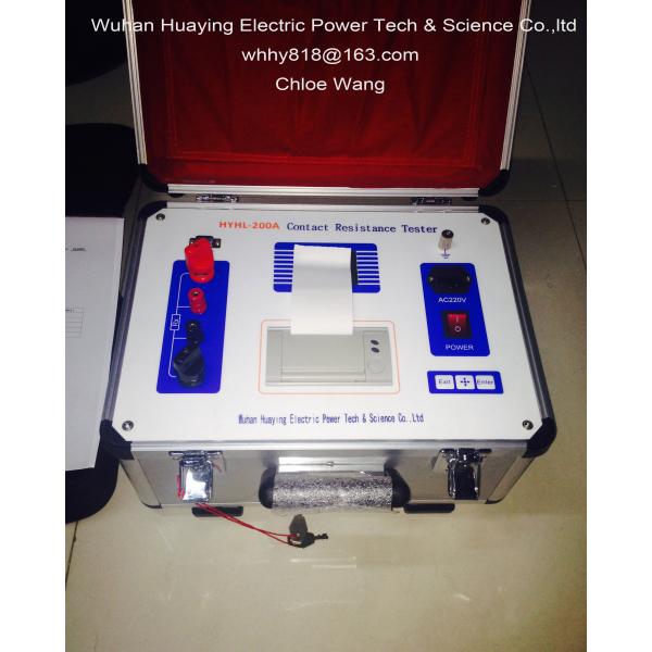 circuit breaker contact resistance tester/contact resistance meter 100A