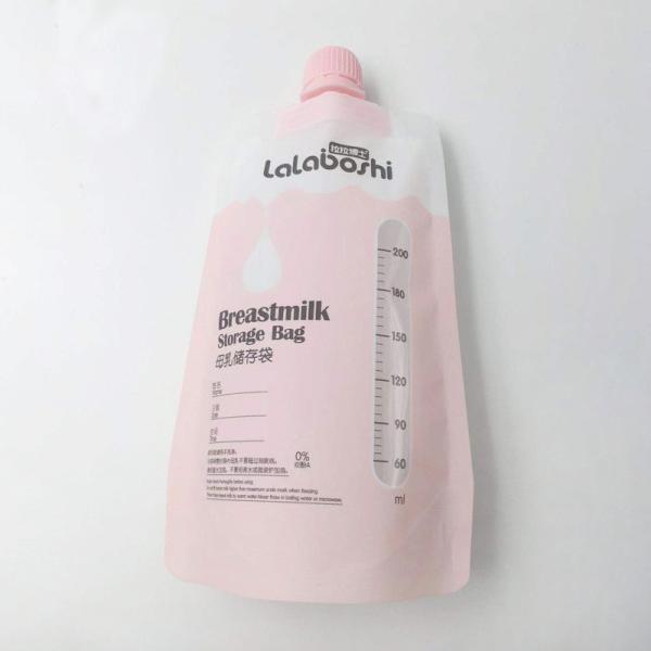 150ML Breastmilk Liquid Spout Bag For Home Food Grade Sterilized