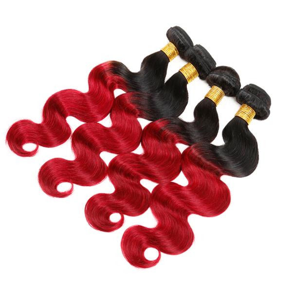 3 пачки волос Ремы расширений волос Омбре Веаве реальных последнее долгое время для девушки