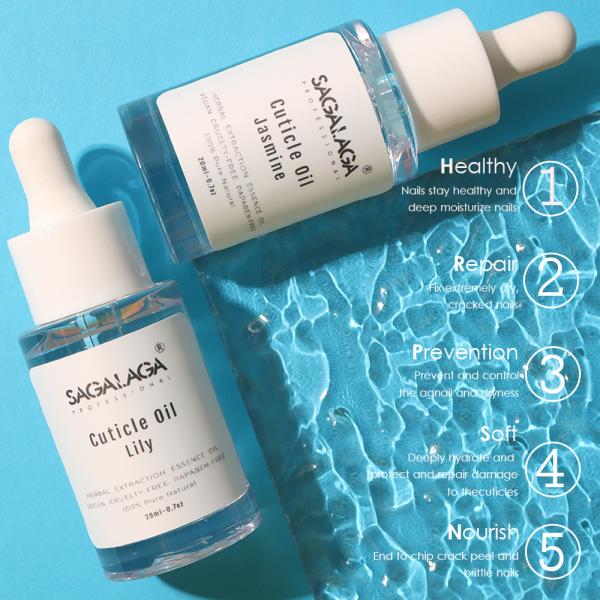 Skin Moisture Revitalizing Nail Cuticle Protector Manicure Pedicure Cuticle Oil Softener with Vitamin E 20ml Custom Logo
