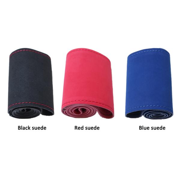 Hand Sewing Genuine Leather Steering Wheel Cover for Honda Accord 9 Crosstour Pilot Ridgeline 2013 2014 2015 2016 2017 2018