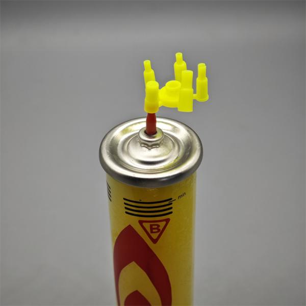 Valve de recharge de gaz pour briquet durable avec adaptateur pour utilisateurs professionnels avec résistance à la corrosion
