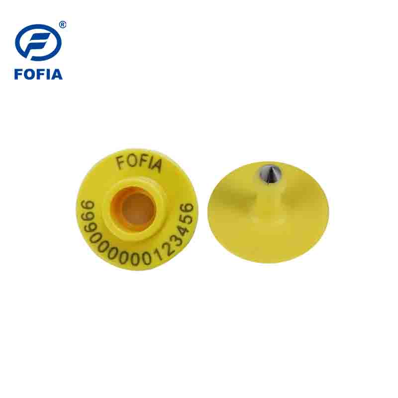 Fofia Waterproof Combination Electronic Animal Tracking Ear Tag New High Quality RFID TPU Laser Coding 3 Years Warranty Goat
