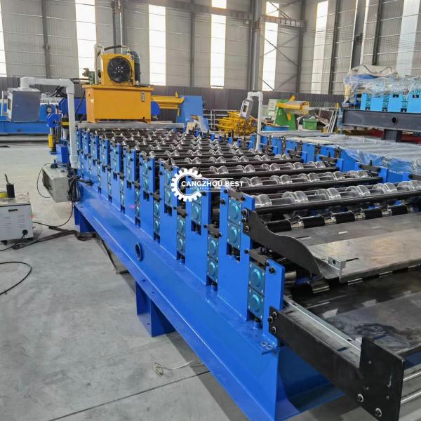 крен сенсорного экрана 0.25mm полностью автоматический формируя производство плитки листа толя машины