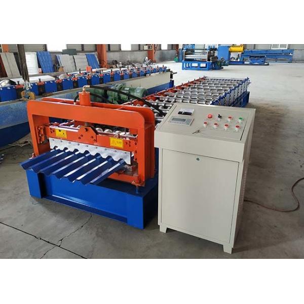 Aluminium Profile Sheet Metal Roll Forming Machines Cutter Material Cr12 Heat Treatment