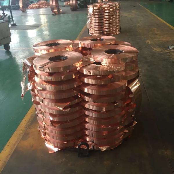 Direct Wholesale C1100 C1200 Copper Coil Copper Plate for Electric component Copper Strip Roll