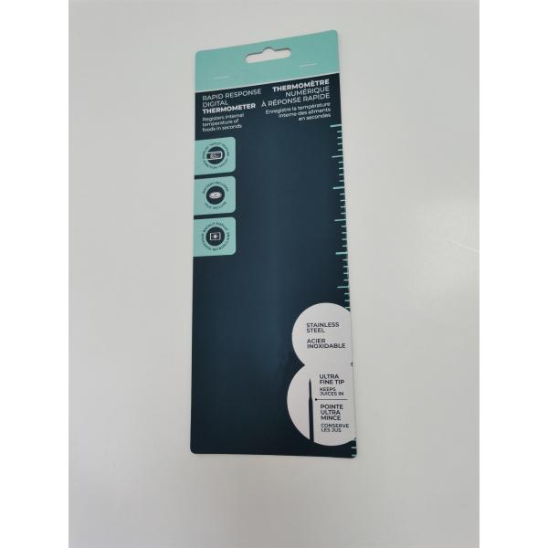 Бытовая перерабатываемая бумага в блистерной упаковке высечки CMYK Custom