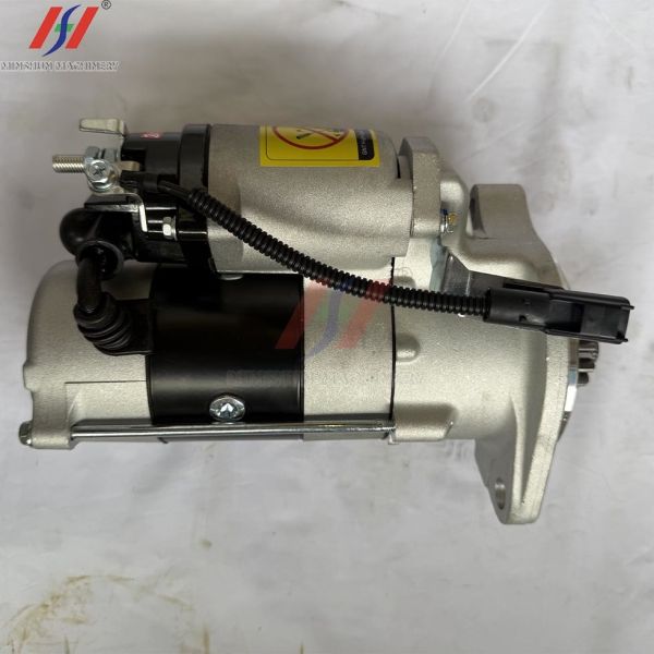 Excavator Starting Accessory 28100-78113 J08E Diesel Engine Starter Motor 24V 5KW 11T