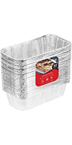 Household Aluminium Takeaway Containers Catering Party Meal Prep Freezer Drip Pans BBQ Potluck Holidays
