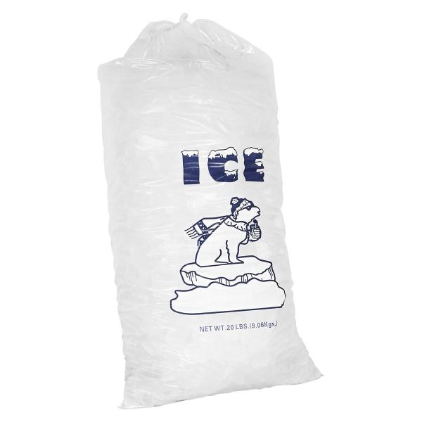 устранимый Gravure PE 8lb печатая многоразовые сумки льда с Drawstring