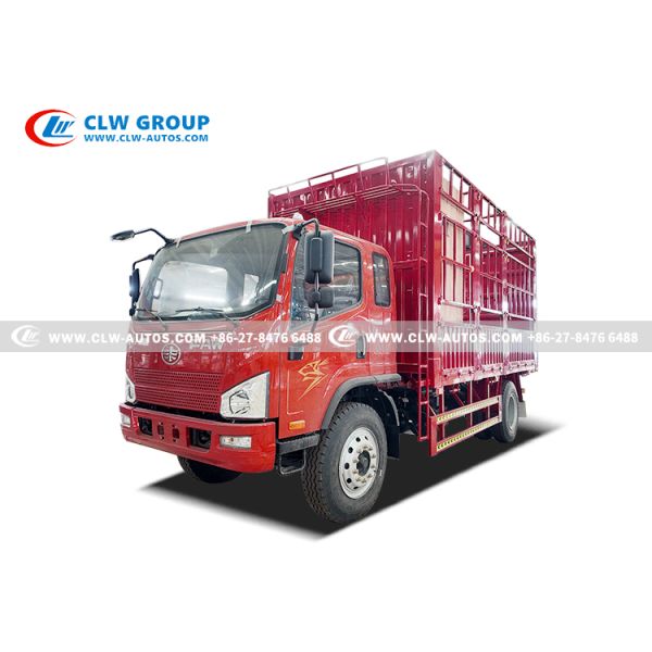 FAW Tiger VH 4x2 Stake-Side Cargo Truck with Yuchai 130HP Engine, Removable Stake Body & 10 Ton Payload for Agriculture