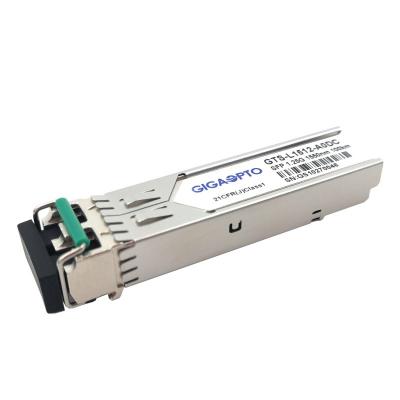 Les DOM optiques du duplex LC SMF de module de l'émetteur-récepteur 1000BASE-EZX 1.25G de SFP 1550nm 100km