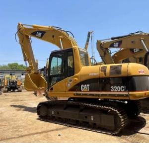 CAT320C Excavadora usada Caterpillar 320C com 0-2000 horas de trabalho