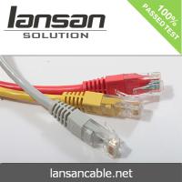 La chaqueta Cat6 de LSZH remienda la prueba de la platija del paso del aislamiento del HDPE del conductor del cordón OFC