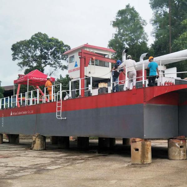 2500m3 Port River Sand Dredging Boat Cutter Head Dredger For Coastal Areas