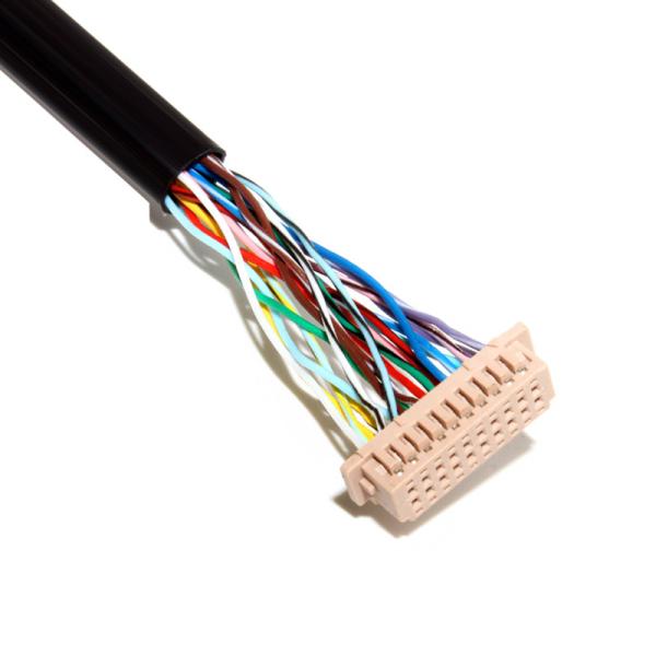HRS DF13-20DS-1.25C Universal  LVDS LCD Cable 1.0mm Pitch DF14 LCD Connector