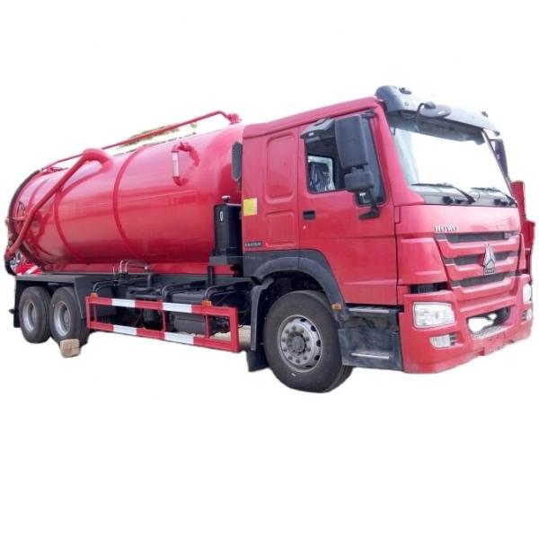 high quality Howo 6*4 336 hp 16000 liters sewage truck