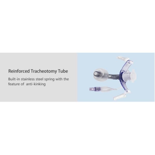 Ethylene Oxide Sterilization PVC disposable tracheostomy tube Medical 8.5 9.0 9.5 10.0