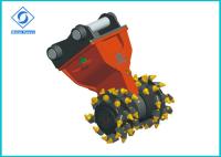 Coupeur de tambour à faible bruit pour l'excavatrice, coupeur rotatoire hydraulique flexible HDC50