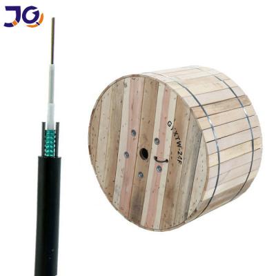 Cabo de fibra ótica aéreo de GYXTW 12core com aço blindado