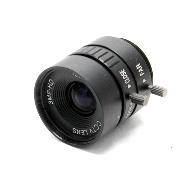 Security IR Iris 3MP HD 12mm 1/2 28.5Degree IP Industrial Camera Lens