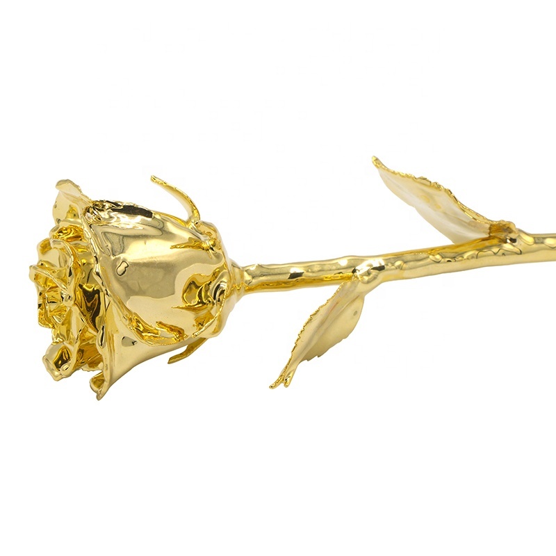 2023 Gold Dipped Rose With High Quality Gift Box Forever Gold Rose for Mother's Day Gift, Valentine's Day  and Christmas Gift