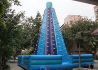 Locations gonflables de mur d'escalade de jeux interactifs gonflables géants