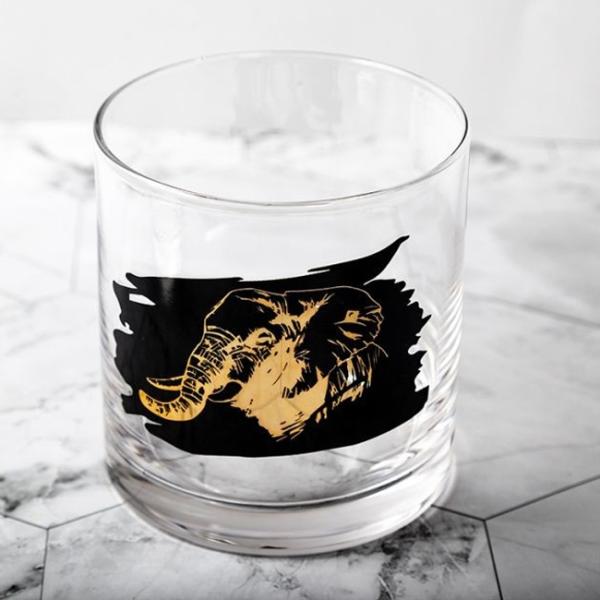 Professional Custom Lead-Free Crystal Whiskey Glass Pattern Printing Glass Gift