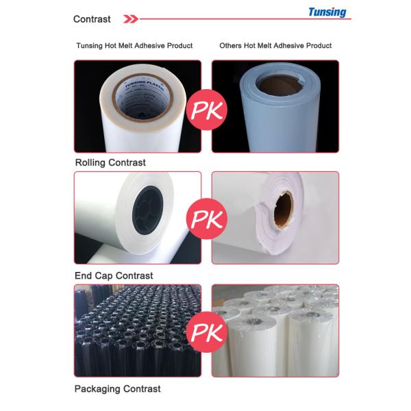 Textile Double Sided Tpu Film Hot Melt Adhesive Film
